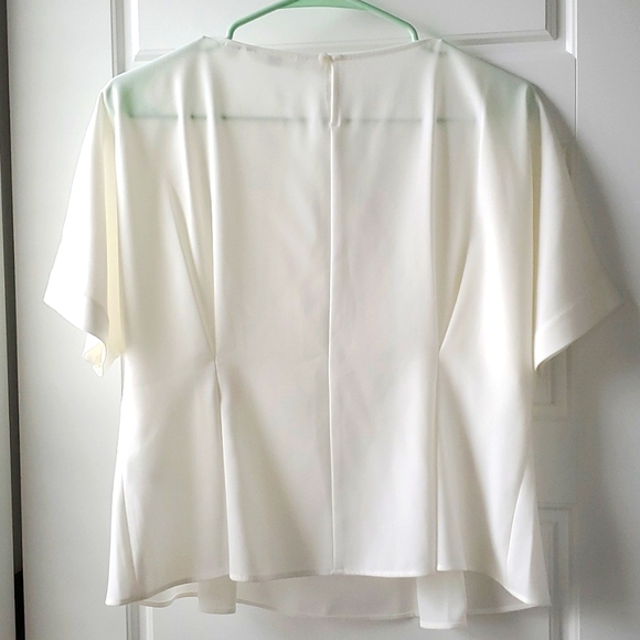 Uniqlo Women's Oversized White Blouse (XS) - Picture 2 of 4